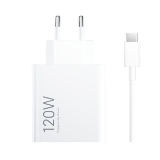 Picture of XIAOMI kućni punjač 120W HyperCharge Combo Type A na Type C sa kablom EU