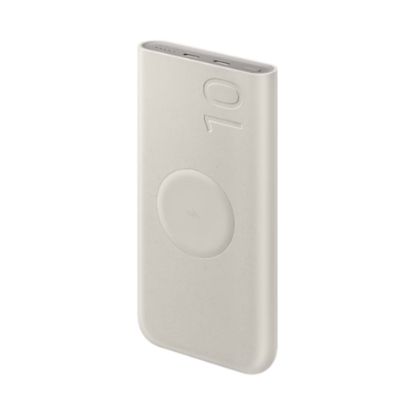 Picture of SAMSUNG Wireless power bank 10000mAh 25W/7.5W eksterna bat. Krem EB-U2510-XUE